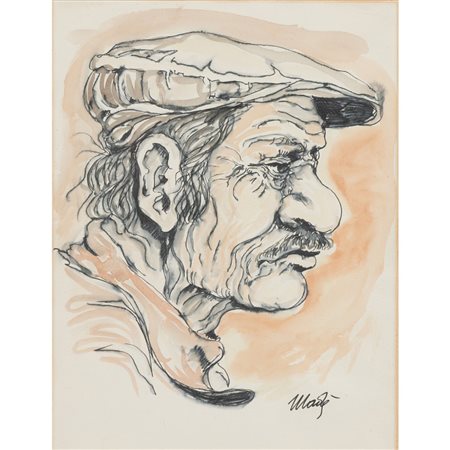 PIPPO MADÈ, Acquarello su carta - China su carta