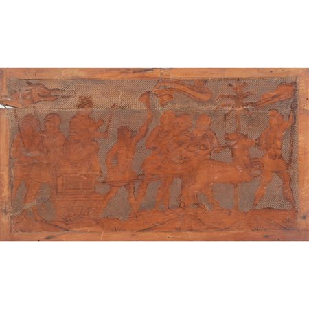 MANIFATTURA ITALIANA DEL XVIII SECOLO, Tavola in legno