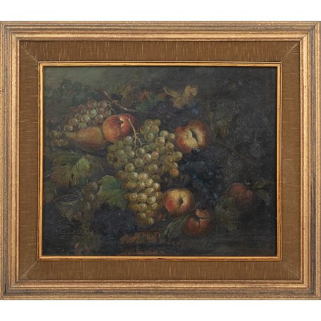 ANONIMO DEL XX SECOLO, Natura morta, Olio su tavoletta