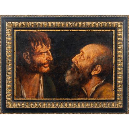 PITTORE DELLA SECONDA METÀ DEL XX SECOLO, Olio su tavoletta