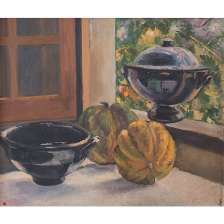 JOLE ZAMBONINI GUIDI, Natura morta, Olio su tela