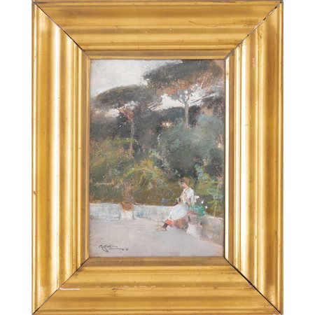 GIUSEPPE CASCIARO (Attr.le), Pastello su carta