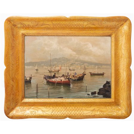 PITTORE DEL XX SECOLO, Olio su tavoletta