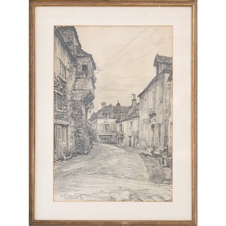 PIETRO DE FRANCISCO, Carennac, Matita su carta