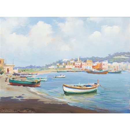 SABATINO MIRABELLA, Olio su tavoletta