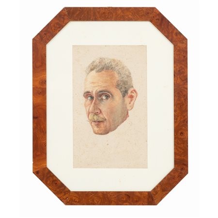 ANONIMO DEL XIX/XX SECOLO, Tecnica mista su carta