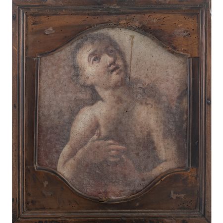 SCUOLA SICILIANA DEL XVII SECOLO, Olio su tela