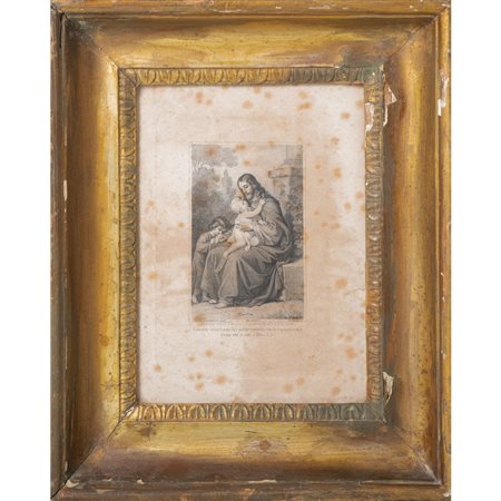 MANIFATTURA SICILIANA DEL XIX SECOLO, Cornice