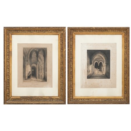 MANIFATTURA FRANCESE FINE DEL XIX SECOLO, Coppia di cornici