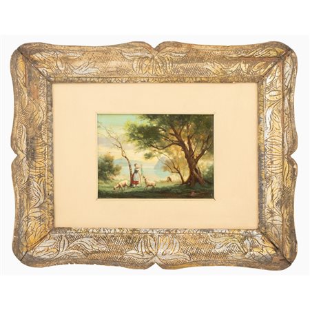 MANIFATTURA SICILIANA DEL XIX SECOLO, Cornice