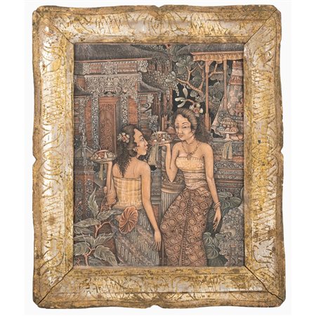 MANIFATTURA SICILIANA DEL XIX SECOLO, Cornice