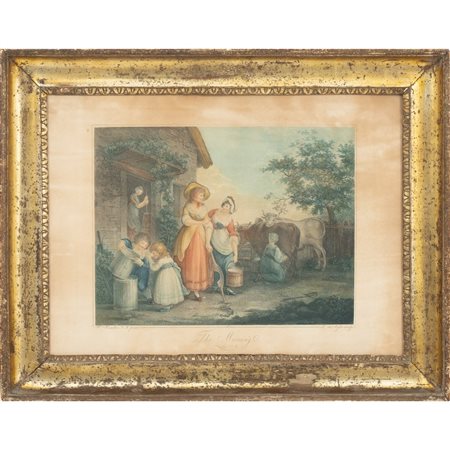 MANIFATTURA SICILIANA DEL XIX SECOLO, Coppia di cornici