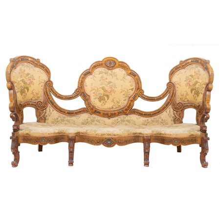 MANIFATTURA SICILIANA DEL XIX SECOLO, Salotto