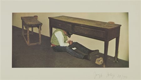 BEUYS JOSEPH (1921 - 1986) - TERREMOTO IN PALAZZO.