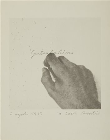 PAOLINI GIULIO (n. 1940) - VEDO (LA DECIFRAZIONE DEL MIO CAMPO VISIVO).