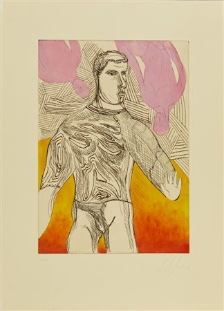 CHIA SANDRO (n. 1946) - SENZA TITOLO (DALLA CARTELLA SANDRO CHIA).