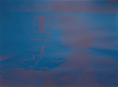 Andy Warhol 1928 Pittsburgh (USA)-1987 New York Electric chair serigrafia...