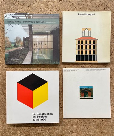ARCHITETTURA - Lotto unico di 4 cataloghi: