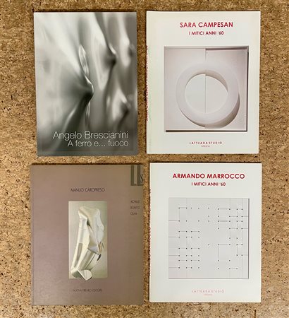 ARTE ITALIANA DEL DOPOGUERRA - Lotto unico di 4 cataloghi