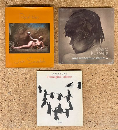 JAN SAUDEK, ROBERTO KUSTERLE E COLLETTIVE ITALIANE - Lotto unico di 3 cataloghi