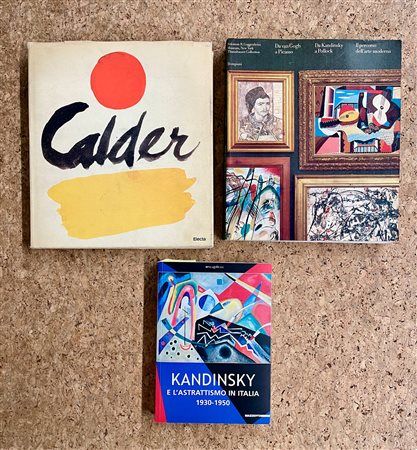 PROTAGONISTI DELLA STORIA DELL'ARTE - Lotto unico di 3 cataloghi