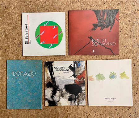 ARTE ASTRATTA E INFORMALE - Lotto unico di 5 cataloghi