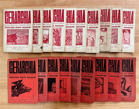 RIVISTE D'EPOCA - Lotto unico di numerose riviste d'epoca