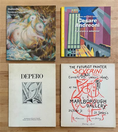 FUTURISMO E TENDENZE - Lotto unico di 4 cataloghi