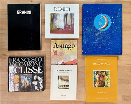 ARTE ITALIANA DEL DOPOGUERRA - Lotto unico di 7 cataloghi