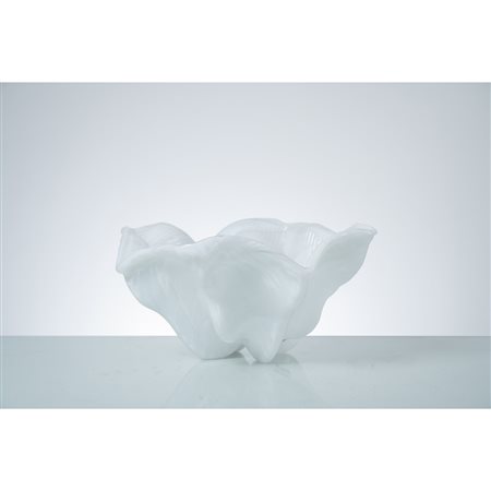 TONI ZUCCHERI, Coppa della serie “Ninfee” in vetro