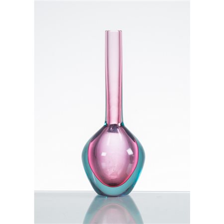 FLAVIO POLI (Attr.le), Vaso solifleur in vetro