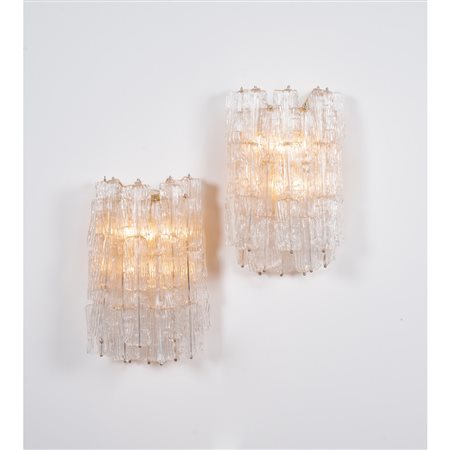 TONI ZUCCHERI, Coppia di lampade da parete