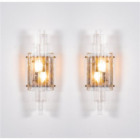 POLIARTE, Coppia di lampade da parete