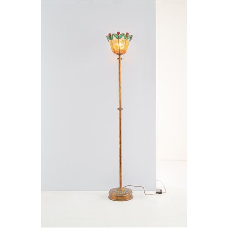 ALBANO POLI, Lampada da terra