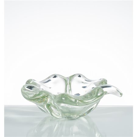 FLAVIO POLI, Coppa in vetro