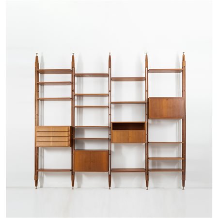 FRANCO ALBINI, Una libreria modulare