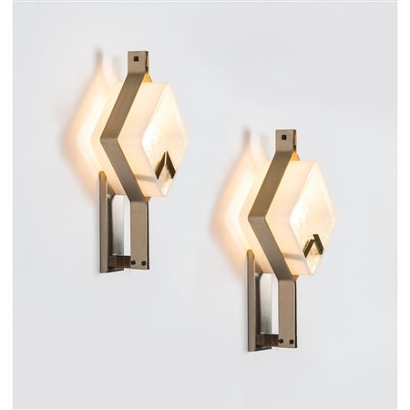 ARREDOLUCE, Coppia di lampade da parete