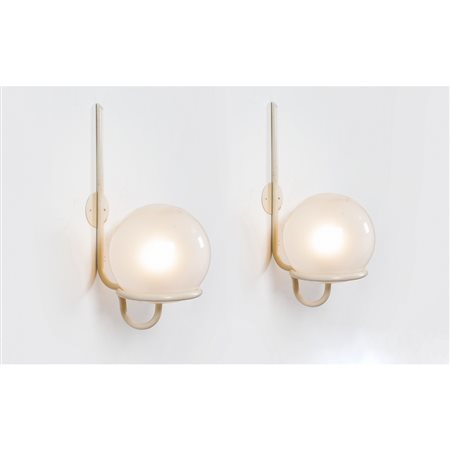 SERGIO ASTI, Coppia di lampade da parete modello “145”