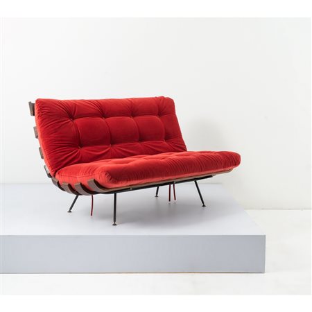 CARLO HAUNER, MARTIN HEISLER, Divano modello “Costela”