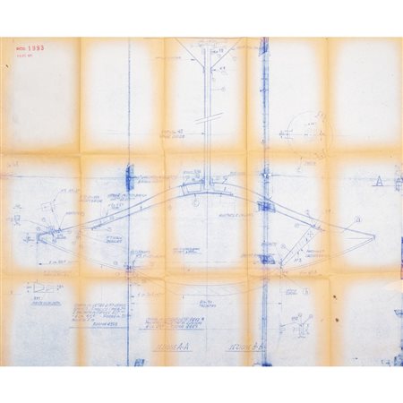 FONTANA ARTE, Disegno lampada modello "1993"