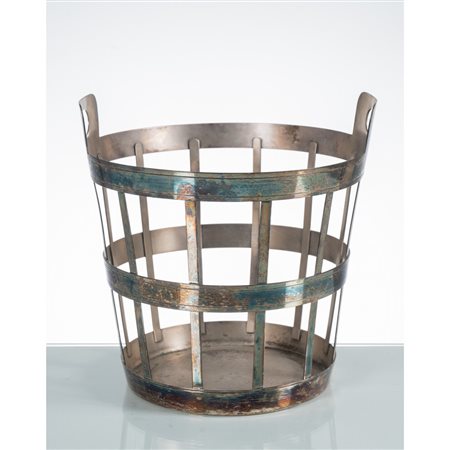 GIO PONTI (Attr.le), Secchiello in metallo
