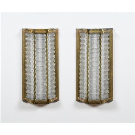FORNACE VENEZIANA, Coppia di lampade da parete