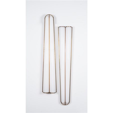 STILUX, Coppia di grandi lampade da parete