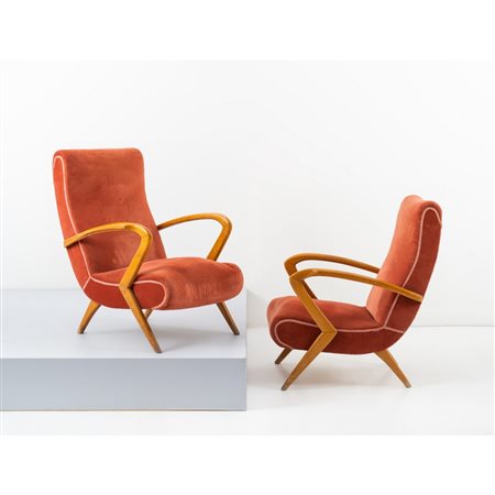 PAOLO BUFFA, Coppia di poltrone