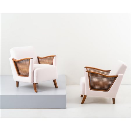 MAURIZIO TEMPESTINI (Attr.le), Coppia di poltrone