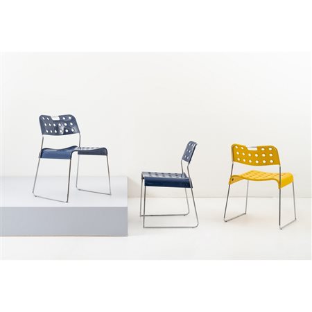 RODNEY KINSMAN, Tre sedie modello “Omstak”