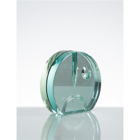 GIGI RADICE, Vaso solifleur in cristallo