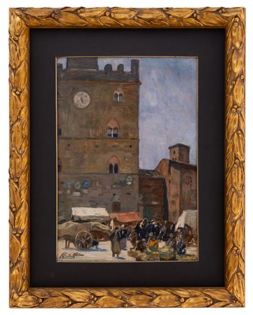 Ferruccio Scattola - Piazza di Priori Volterra