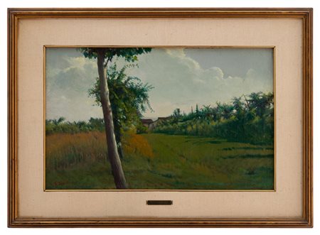 Giuseppe Tirelli - Nei campi alla Cavallara 