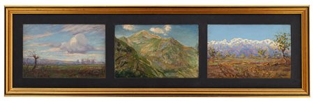 Alfredo Beisone - Paesaggi nei pressi di Pinerolo